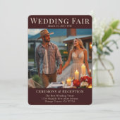 Country Wedding Magazine Hoesje Kaart (Staand voorkant)