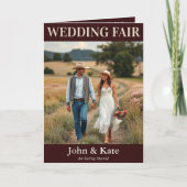 Country Wedding Magazine Hoesje Uitnodiging (Voorkant)