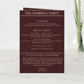 Country Wedding Magazine Hoesje Uitnodiging (Achterkant)