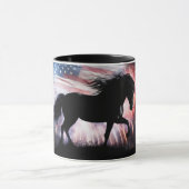 Country Western Cowboy Amerikaans Mok (Midden)