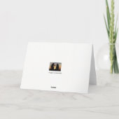 Country Western Cowboy Jubileum Kaart (Achterkant)