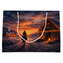 Country Western Cowboy Kerstmis