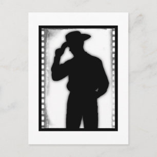 Country Western Cowboy Kunst Ansichtkaart Briefkaart