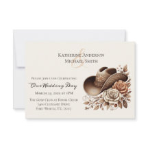Country Western Cowgirl Hoed met Bloemen