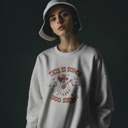 Country Western Ghost Halloween Funny T-shirt