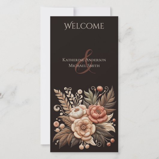 Country Western Huwelijksbloemen (Voorkant)