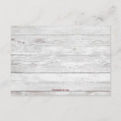 Country Western Laars Boho Landelijk Wensput Informatiekaartje (Achterkant)