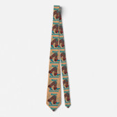 Country Western Line Dance Boot Scootin' Necktie Stropdas (Voorkant)