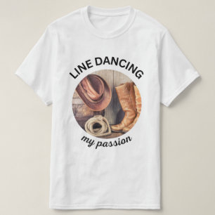 Country Western Line Dancing T-shirt