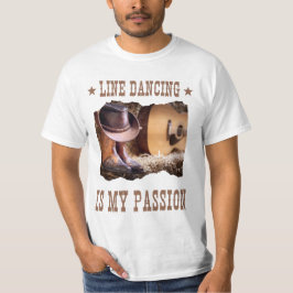Country Western Line Dancing T-shirt
