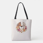 Country Western Paarden  Tote Bag (Achterkant)