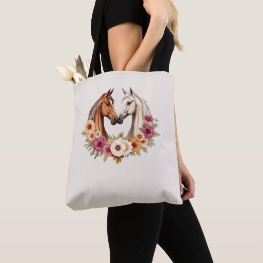 Country Western Paarden  Tote Bag (Dichtbij)