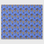 Country Western patroon Cadeaupapier (Vlak)