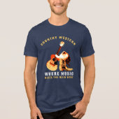 Country Western Tri-Blend Shirt (Voorkant)