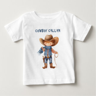 Country Western verjaardagsfeestje T-shirt