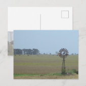 Country Windmill postcard Briefkaart (Voorkant / Achterkant)