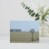 Country Windmill postcard Briefkaart (Staand voorkant)