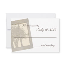 Country Window Pane Wedding