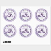 Country Wood Paarse Lavendel Lip Balm Labels (Vel)