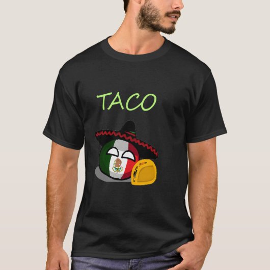 Countryballs Mexico T-shirt (Voorkant)