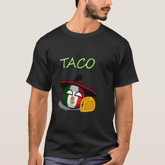 Countryballs Mexico T-shirt (Voorkant)