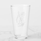 Countrymuziek Glas (Achterkant)