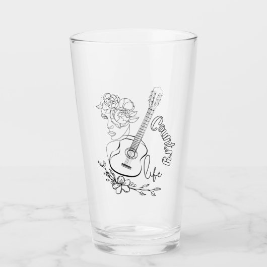 Countrymuziek Glas (Voorkant)