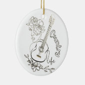 Countrymuziek Keramisch Ornament (Rechts)