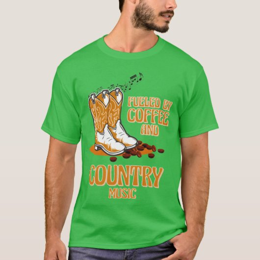 Countrymuziek T-shirt (Voorkant)