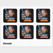 COUNTRYMUZIEK VIERKANTE STICKER (Vel)