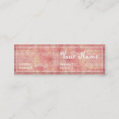 CountryRoze profielkaart Mini Visitekaartje (Voorkant)