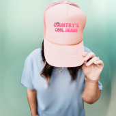 Country's Cool Again Trucker Hoed voor haar Pet