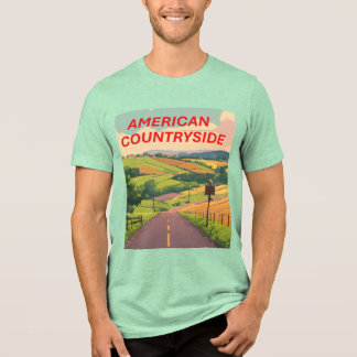 Countryside Crossroad Anime Podcast T-shirt