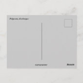 Countryside in Podgorica Montenegro Briefkaart (Achterkant)