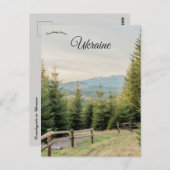Countryside in Ukraine Briefkaart (Voorkant / Achterkant)