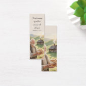 Countryside landscape bookmark motivating Bible Mini Visitekaartjes (Bureau)