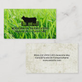 Countryside Livestock Logo | Gras  Visitekaartje (Voorkant / Achterkant)