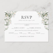 Countryside Manor Wedding RSVP Informatiekaartje (Voorkant)