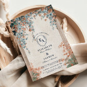 Countryside Morning Glory bruiloft Kaart