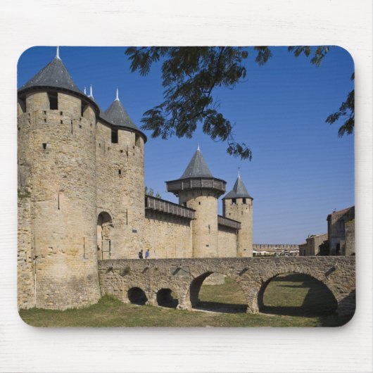Counts Castle, Carcassonne, Aude, Languedoc Muismat (Voorkant)