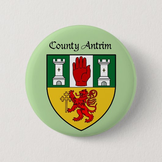 County Antrim Button (Voorkant)