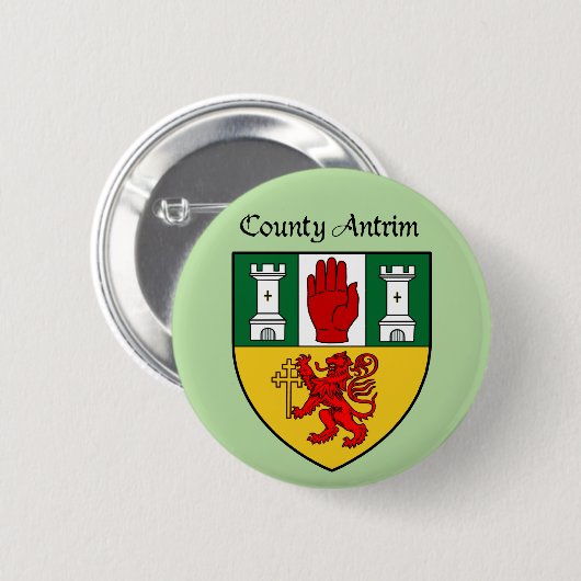 County Antrim Button (Voorkant /achterkant)