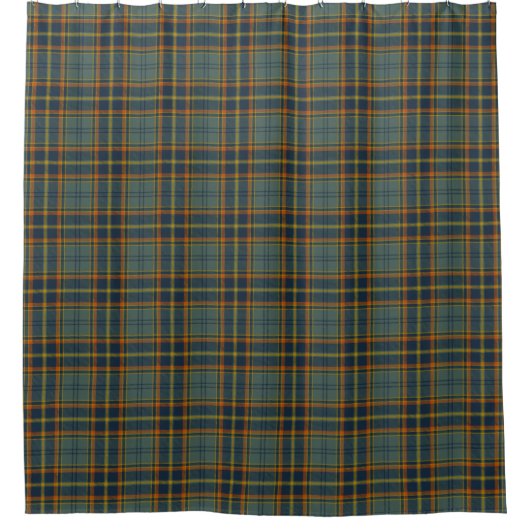 County Antrim Irish Tartan Shower Curtain Douchegordijn (Voorkant)