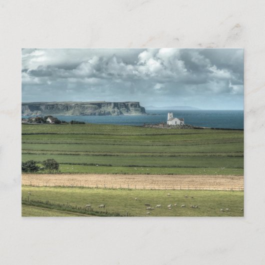 County Antrim's Coastal Causeway, Noord-Ierland Briefkaart (Voorkant)