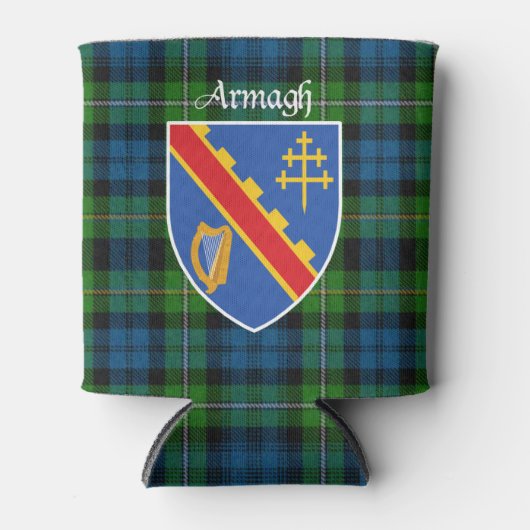 County Armagh Plaid Koelbox Blikjeskoeler (Voorkant)