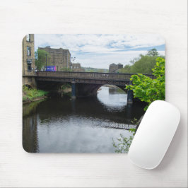 County Bridge and the River Calder, Sowerby Bridge Muismat