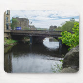 County Bridge and the River Calder, Sowerby Bridge Muismat (Voorkant)