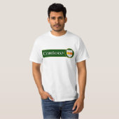 County Carlow. Ierland T-shirt (Voorkant volledig)