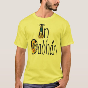 County Cavan (Gaelic) Kells Initialen T-shirt