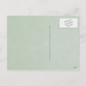 County Christmas Button Tree Lijst Groet Feestdagenkaart (Achterkant)